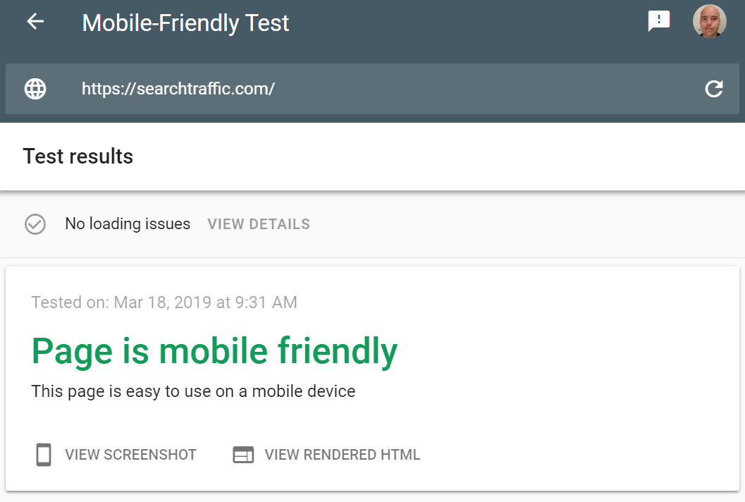 Βελτιστοποίηση Ιστοσελίδων: Mobile Friendly Test